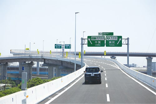 画像:外環道路