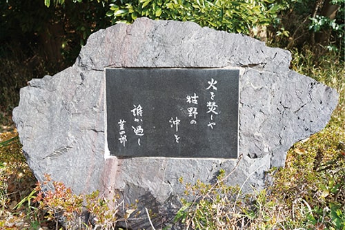 画像:能村登四郎句碑