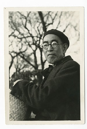 画像:永井荷風の顔画像