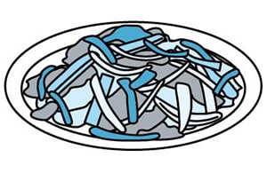 イラスト:野菜炒め