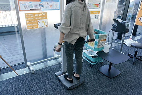 画像:測定コーナー