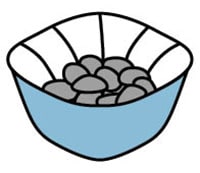 イラスト:煮豆