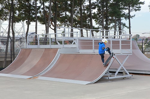 画像：BMXの利用もできます