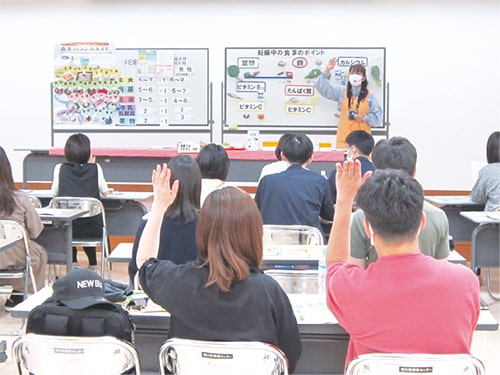画像:パパママ栄養クラス
