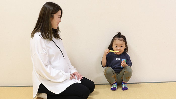 画像:定期的に歯科健診を