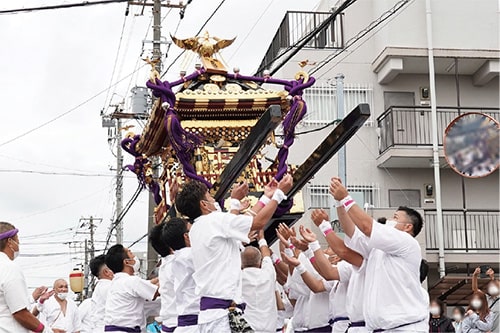 画像：放り受け