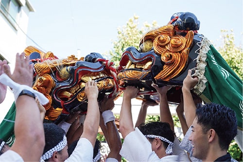 画像：関ケ島の祭礼