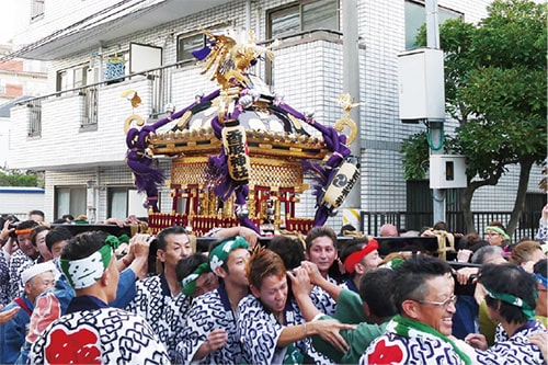 画像：相之川の祭礼