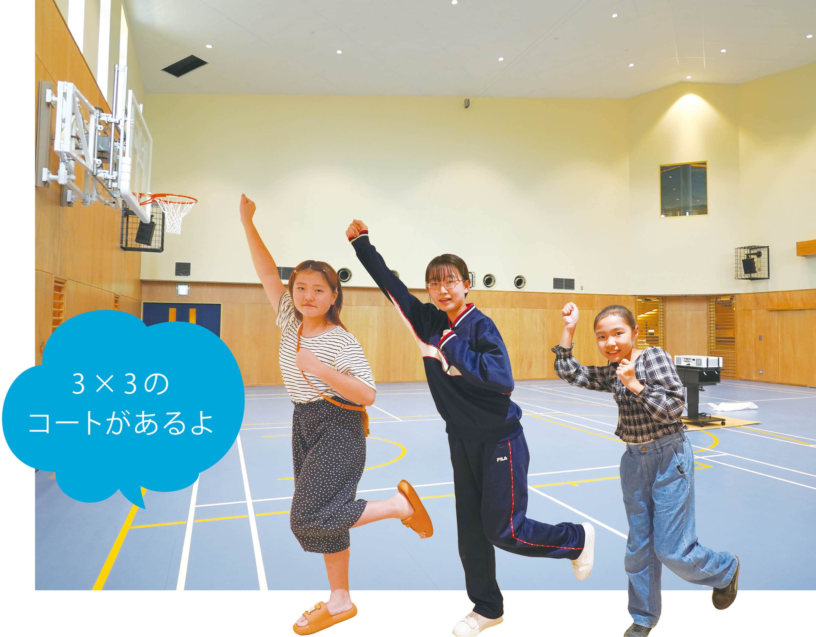 画像:屋内運動場