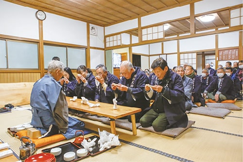 画像:御奉謝(おびしゃ)
