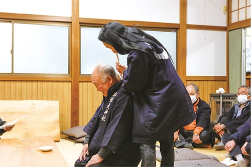 画像:御奉謝(おびしゃ)
