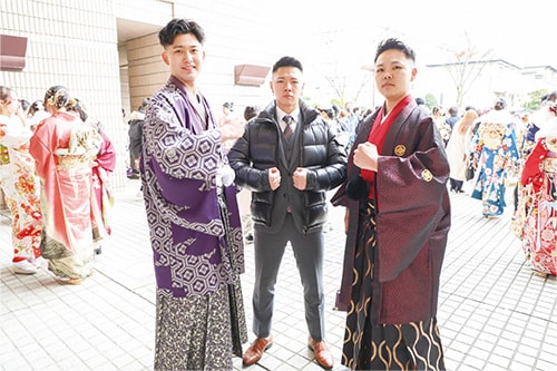 画像:祝 二十歳の門出