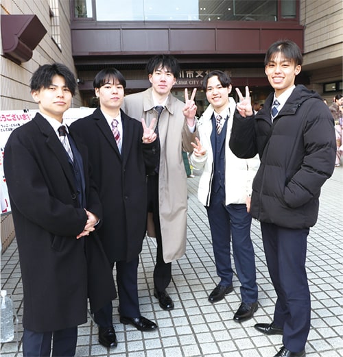 画像:祝 二十歳の門出