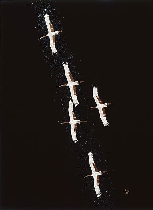 画像:佐治賢使《連翔》