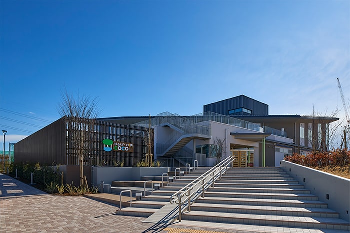 画像：完成した妙典こども地域交流館（愛称：ぴあぱーく妙典COCO）