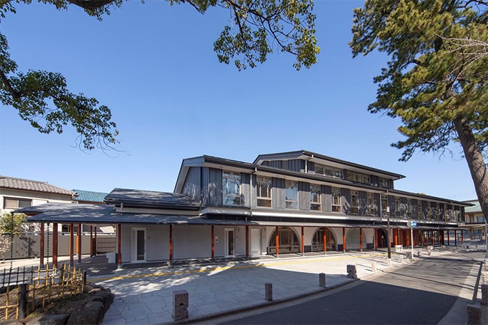 画像：完成した八幡市民交流館（愛称：八幡市民交流館 ニコット）