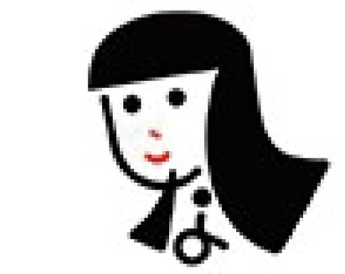 画像：市の手児奈シンボルマークてこなちゃん