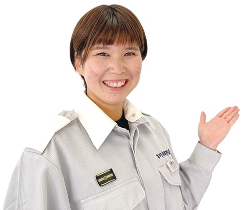 画像：救急隊員からのメッセージ　東消防署佐藤 隊員