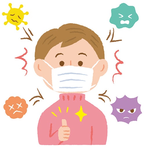 イラスト：【感染症】
