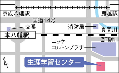 画像：[6]生涯学習センター（メディアパーク市川）