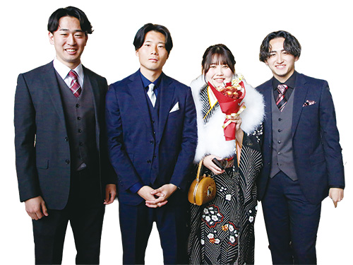 画像：二十歳の門出