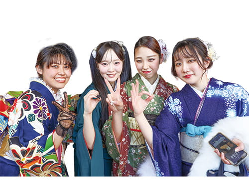 画像：二十歳の門出