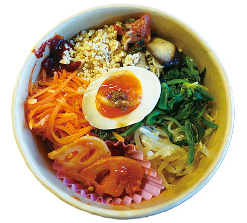 画像：野菜不足の解消に食物繊維・ビタミンたっぷり