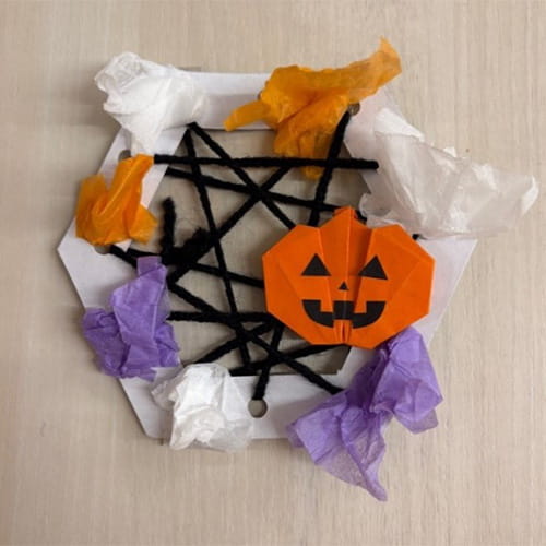 画像：ハロウィン工作
