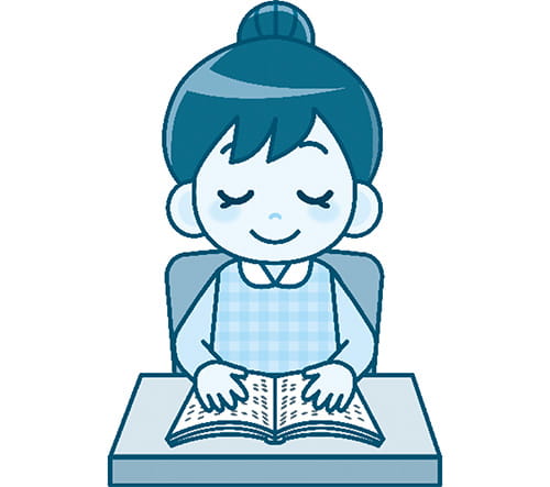 イラスト：声の広報・点字広報を発行しています