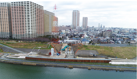 【Facebook】水害を防ぐために工事が進んでいます［1月21日］