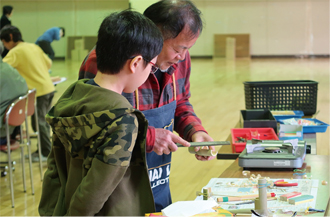 竹の自然な形や性質を活かして、物作りをしよう（竹細工工房）