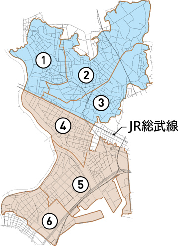 地区別収集曜日一覧