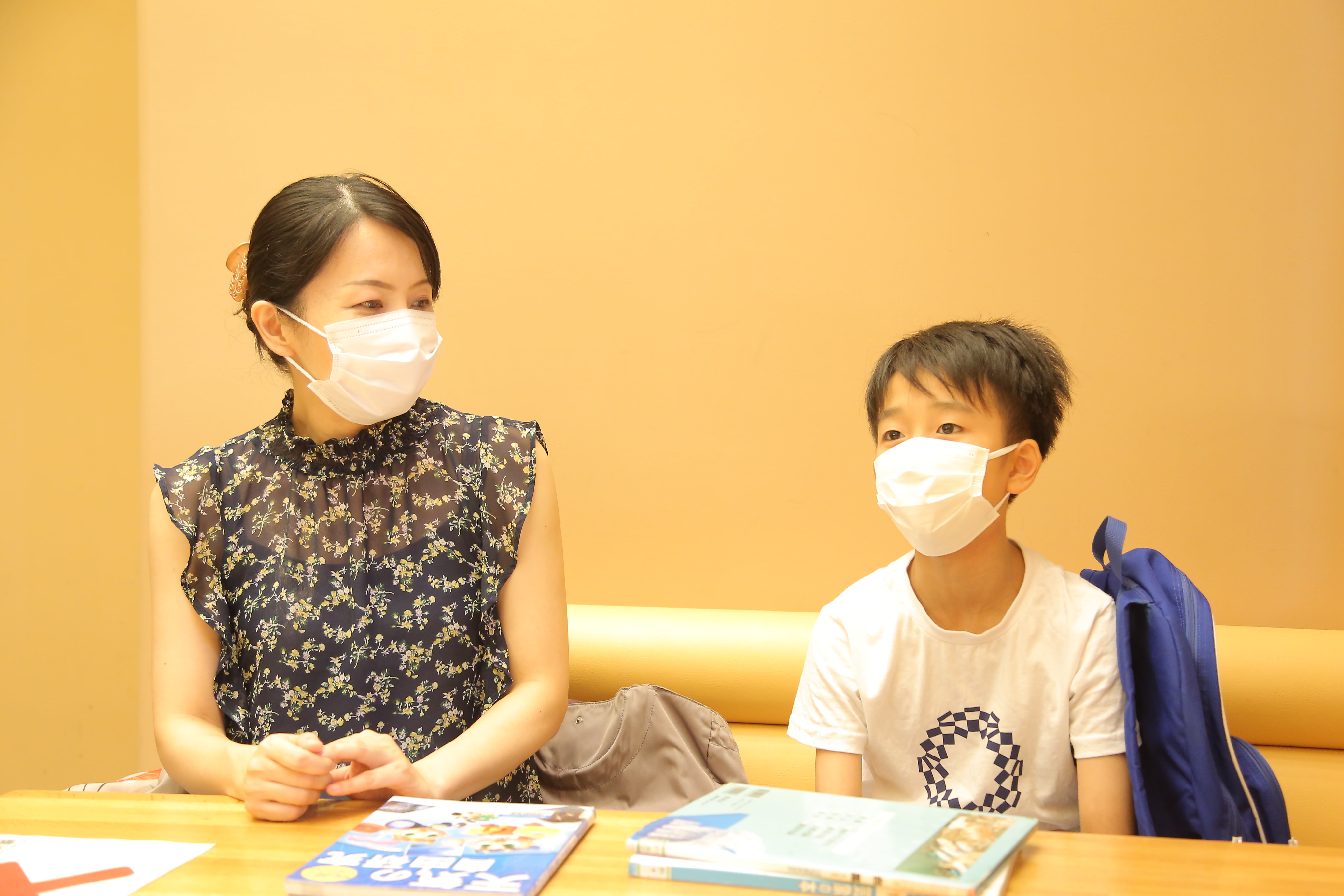 浦 淑子さん 巧さん(11歳)