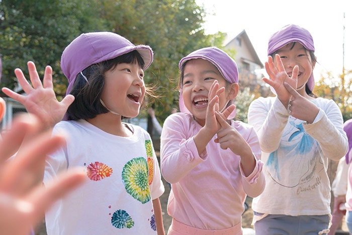 写真：保育施設の子どもたち