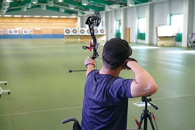 写真:アーチェリー