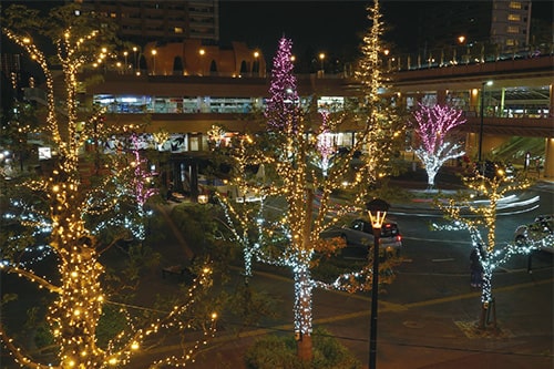 画像：昨年度の市川駅
