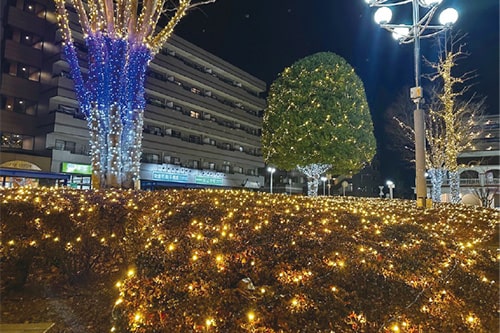 画像：昨年度の北国分駅
