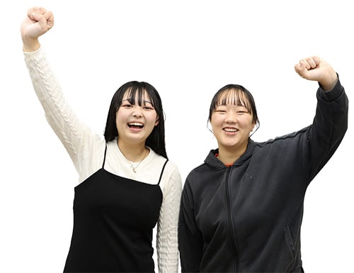 顔画像：鈴木さん（右）今間さん（左）