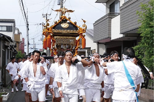 画像：伊勢宿（いせじゅく）の祭礼