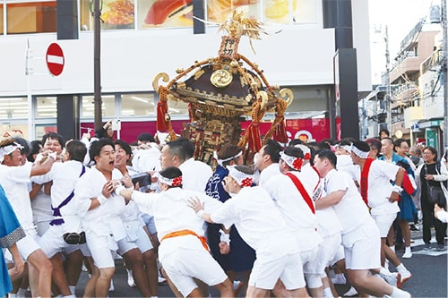 画像：押切の祭礼