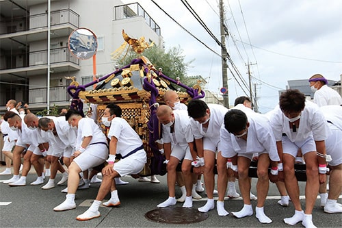 画像：四カ村（しかそん）の祭礼