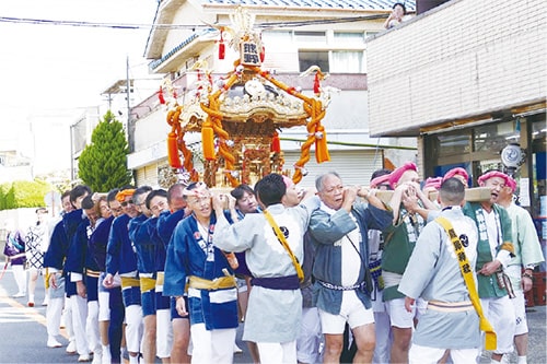 画像：新井の祭礼