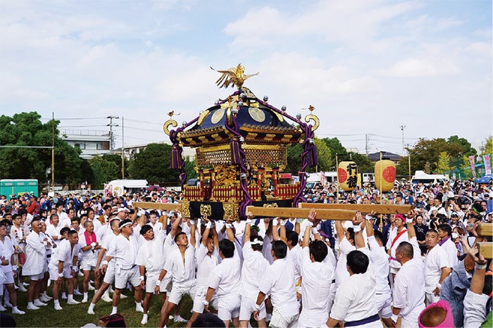 画像：▲行徳まつり2024
