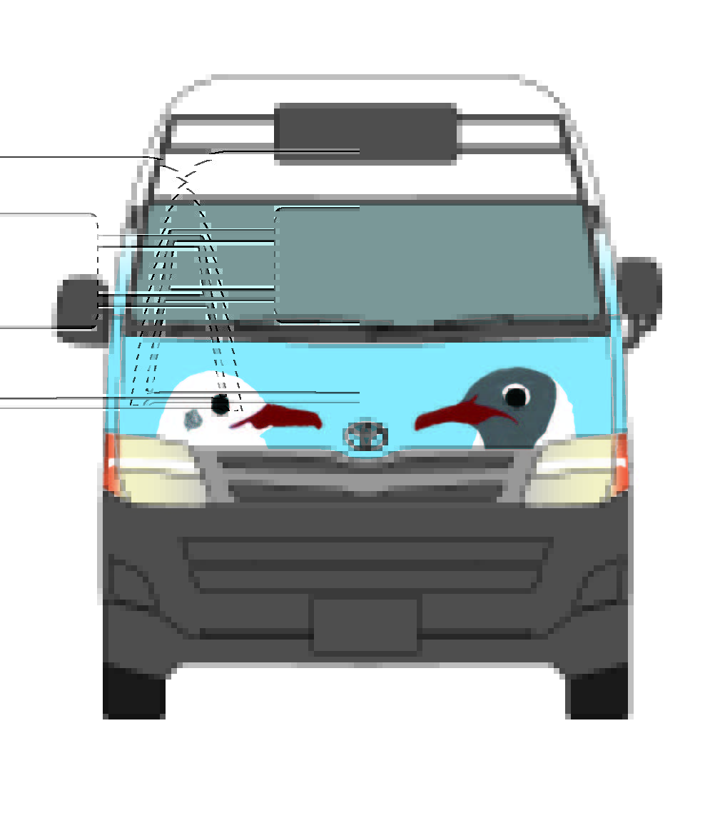 あいねすと循環ルートの実証実験運行を実施しています