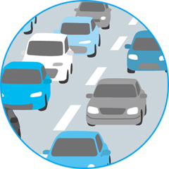 混雑緩和につながりますの画像