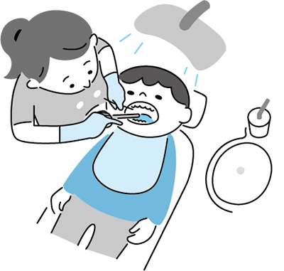 イラスト：3日以内に出血を伴う歯科治療を受けた方