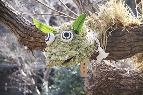 辻切り保存会による大蛇づくりの様子の画像2