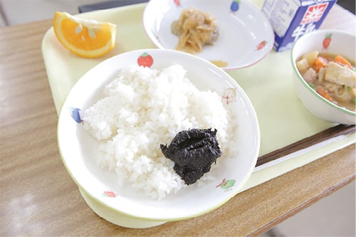 画像：乾ノリから作ったつくだ煮