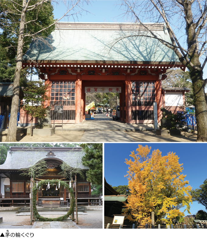 八幡の町名の由来はここに 葛飾八幡宮（市川市八幡4-2-1）の画像