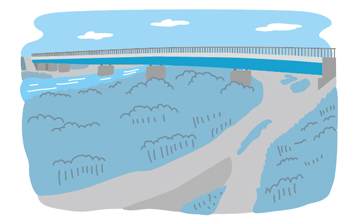 行徳橋の完成式を開催の画像